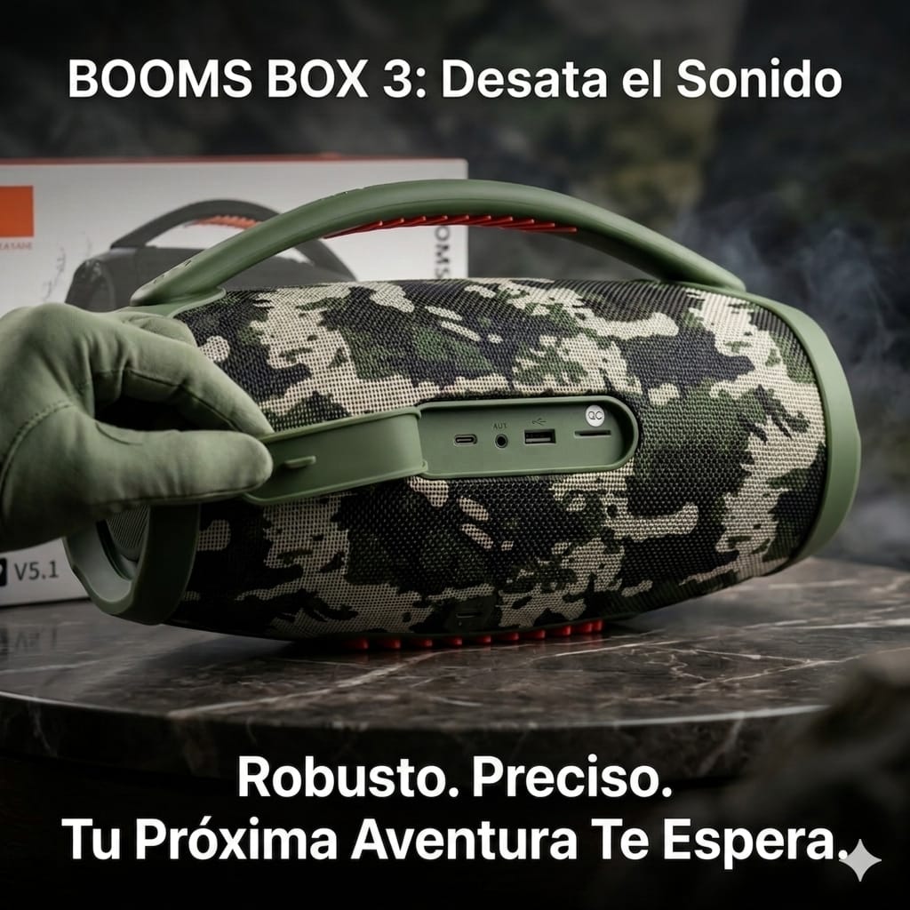 PARLANTE PORTÁTIL  BOOMBOX 3 PRO