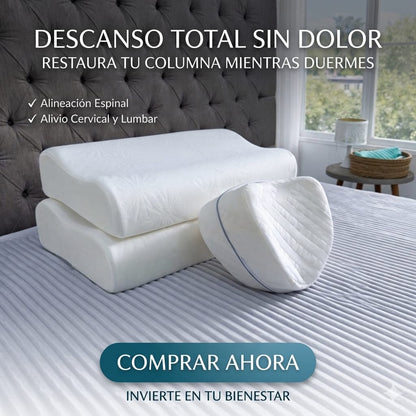 COMBO COJINES MEMORY FOAM (CERVICAL + PIERNAS)