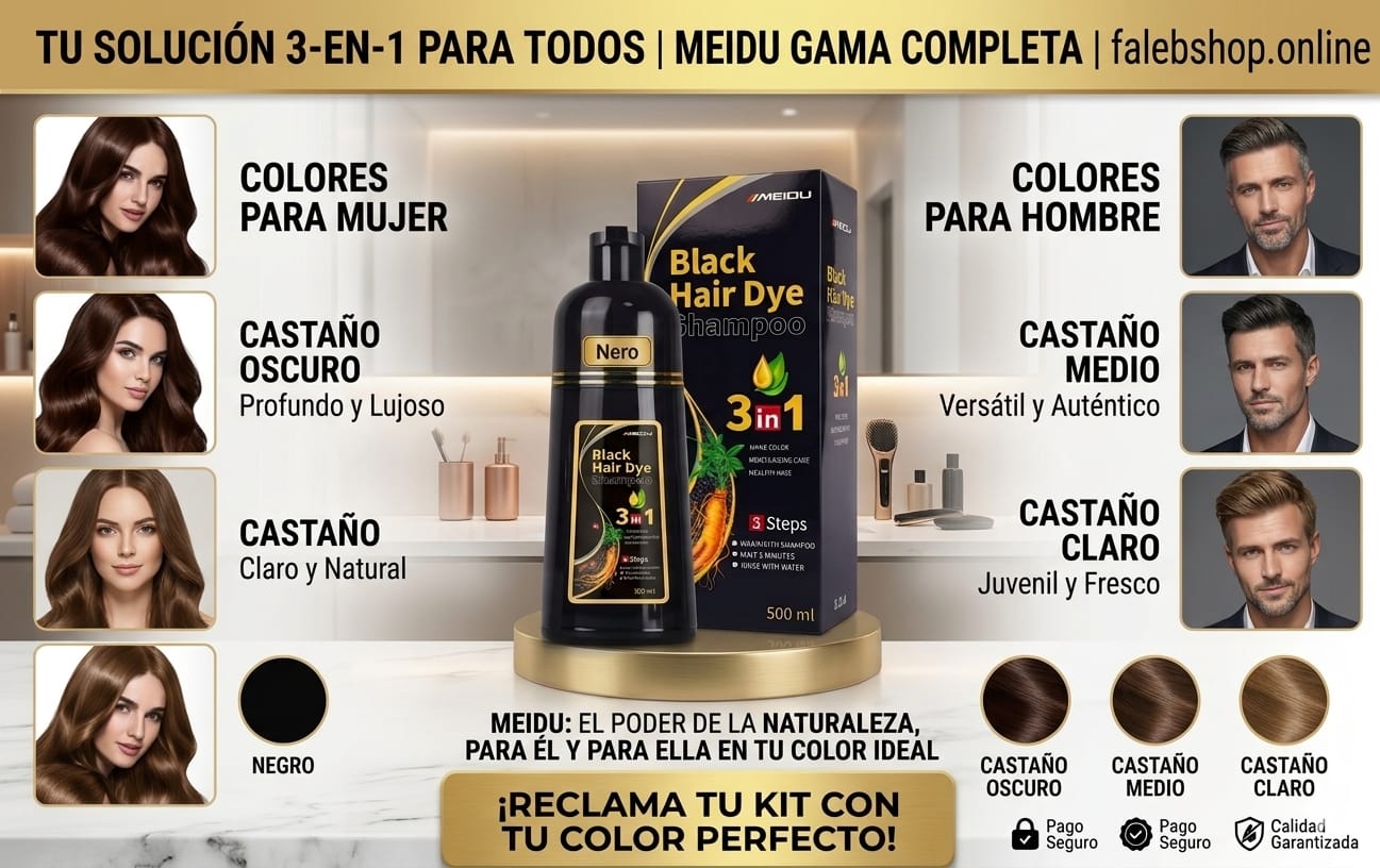 X2 Shampoo De Henna Cubre Canas