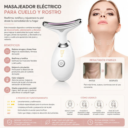 Masajeador facial rejuvenecedor 🤩