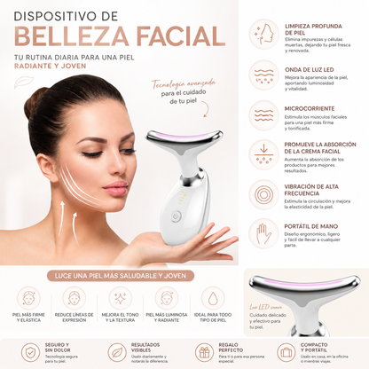 Masajeador facial rejuvenecedor 🤩