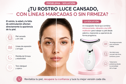 Masajeador facial rejuvenecedor 🤩
